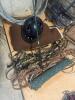 Pile of horse riding items