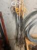 Pile of fencing items