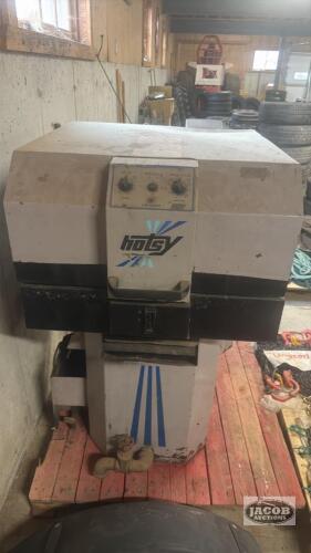 Hotsy hot water , turn table parts washer