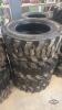 Unused 10-16.5 skid steer tire 10ply x4