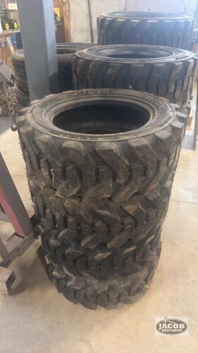 Unused 27x8.5-15 skid steer tire 8ply x4
