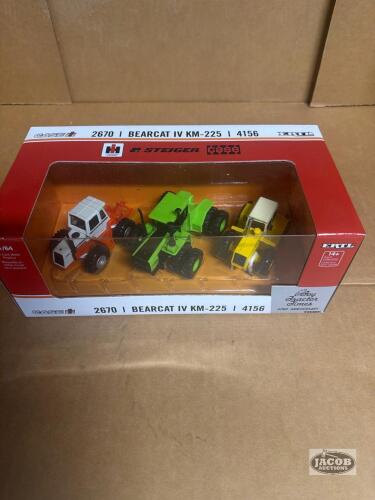 1/64 set of 3 toy tractors