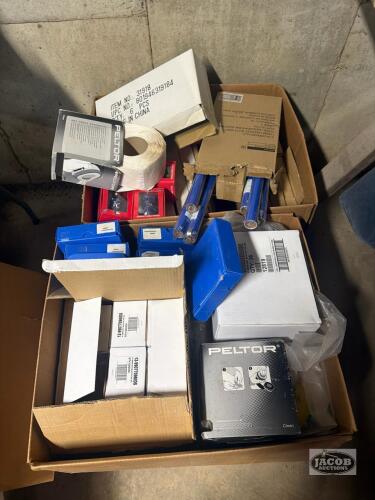 2 boxes of misc