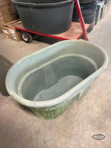 Plastic water trough