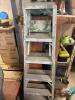 2 ladders and bed frame