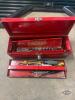Tool box with tools