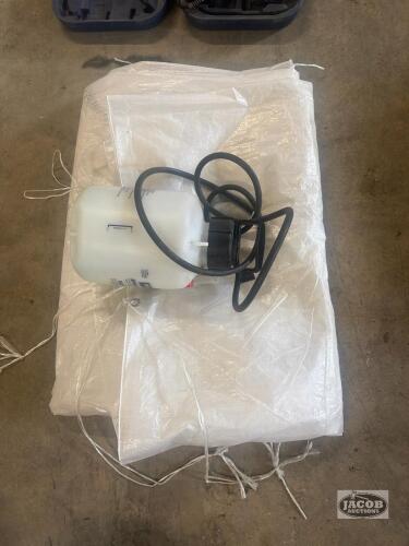 Tarp and sprayer