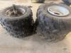 2 sets of tires and rims - 2