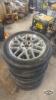 Set of 4 tires p235/50R18 on 5 bolt wheels - 2
