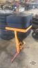 Atv hitch mounted Eletric salt spreader