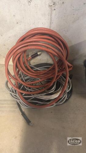 Pile of hoses misc