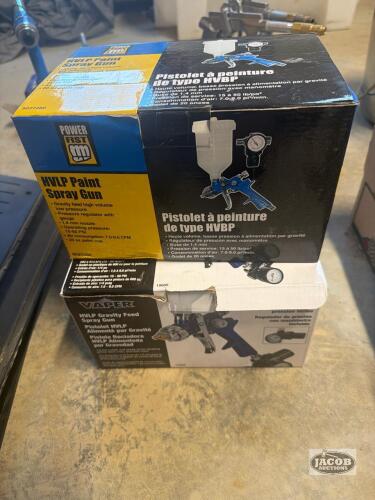 2 paint sprayers