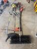 Hedge trimmer , weed trimmer , sweeper