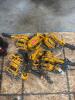 Five 3/4 ton ratcheting chain hoist