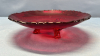 2 Ruby Red Glass Bowls -See Notes - 5