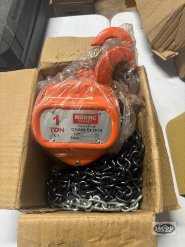 1 ton heavy duty chain block