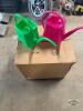 Box of 12 watering cans
