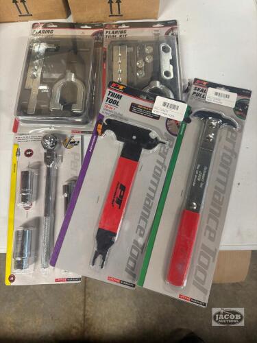 Flarring tools , rachet , mics