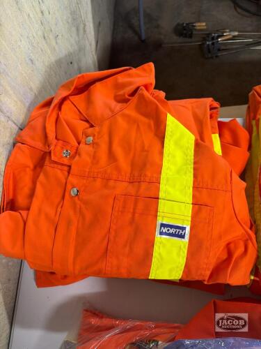 2 pair of coveralls