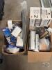2 boxes of 3m sand paper mask , misc