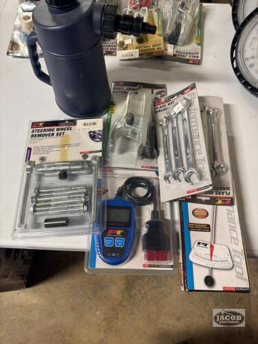 Engine scanner ball, joint, separator, wrenches , miscellaneous tools