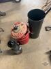 Argon tank , air tank