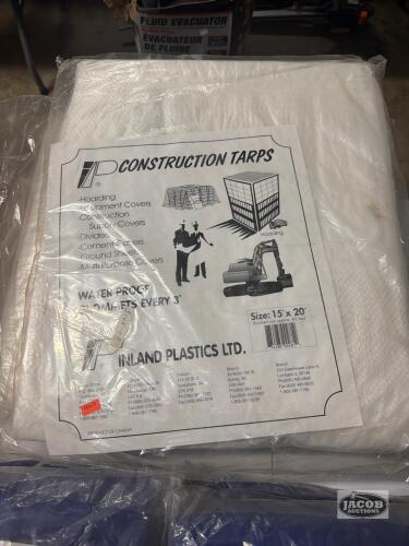 2 15x20 tarps