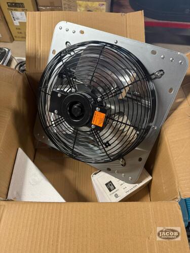 12 inch shutter exhaust fan