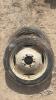 Pair of tires on rims