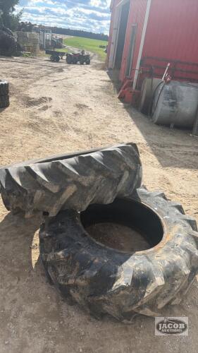 Pair of 16.9 30 tires