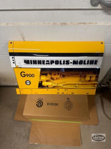 18x12 Minneapolis moline metal sign