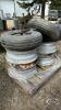 (2) GOODYEAR 9.5L-15SL TIRES ON RIMS - 2