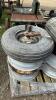 (2) GOODYEAR 9.5L-15SL TIRES ON RIMS - 3