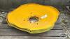 PAIR OF 9 BOLT RIM CENTRES OFF A JOHN DEERE - 2