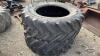 (2) MICHELIN 480/70R 34 TIRES - 2