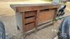 WOODEN WORK BENCH - 5