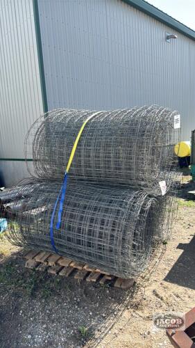 APPROX. 760FT OF 48IN USED PAGE FENCE WIRE