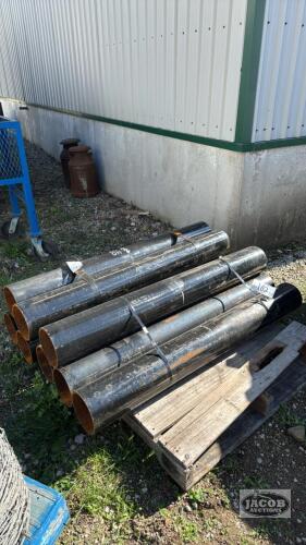 (8) PCS OF 6.625IN DIAMETER .280 WALL X 52IN TUBES