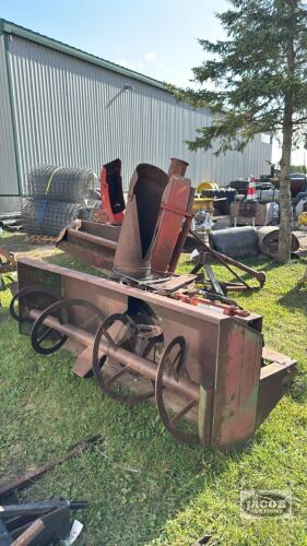 7FT SNOWBLOWER WITH HYDRAULIC CHUTE