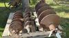 (3) HEAVY DUTY INDUSTRIAL POST HOLE AUGERS - 3