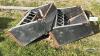 (2) 36IN WIDE GOAT FEEDERS - 2