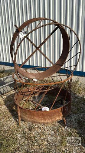 (2) HOMEMADE SHEEP FEEDER