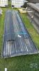 APPROX 15 PIECES OF 13FT LONG BLACK USED STEEL