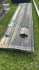 APPROX 15 PIECES OF 13FT LONG BLACK USED STEEL - 2