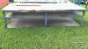 WOODEN AND METAL WORK BENCH - 2