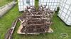 (8) SECTIONS OF DIAMOND HARROWS WITH POLES - 4