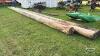 (3) USED HYDRO POLES - 2