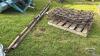 (6) SECTIONS OF HARROWS WITH 2 POLES - 2
