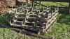 (6) SECTIONS OF DIAMOND HARROWS WITH POLE - 2
