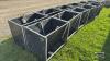 (10)DBL SIDED VERBA PLASTIC & METAL WEANER FEEDERS - 4